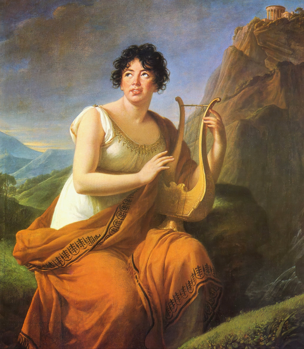 Madame de Staël como Corinne